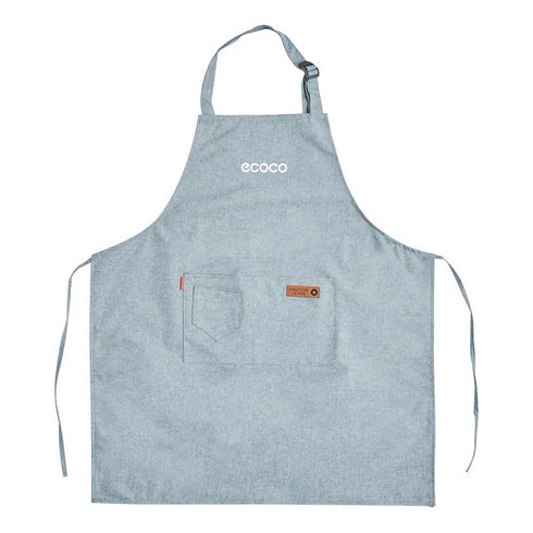 Ecoco Customizable Home Kitchen Halter neck Waterproof Apron for Men and Women